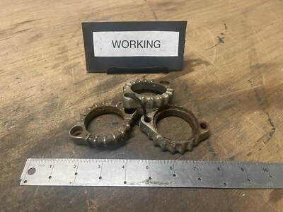 1980 Yamaha XS850 Midnight Special Exhaust clamps flanges Collars WORKING! #6 - Image 1 of 2