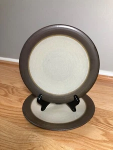 Mikasa Potter's Art Swiss Coffee MK101 Salad Plates 8-1/4 inch SET OF 2 - Picture 1 of 9