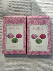 New Lilly Pulitzer “Loopy Lilly” Party Pom-Poms 2 Packs Of Three - Picture 1 of 4