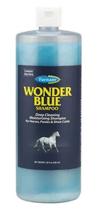 Champú Wonder Blue con Aloe Vear limpieza profunda caballo equino 32 oz - Imagen 1 de 1