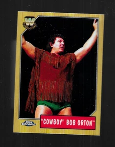 TOPP 2008 WWE Heritage Chrome Base card 89 LEGENDS Cowboy Bob Orton - Picture 1 of 2