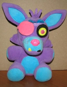 Five Nights at Freddy's 8" Black Light Purple Foxy Plush - Picture 1 of 6