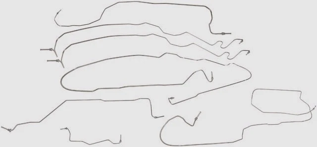 03-06 KIT LÍNEA FRENO ACERO INOXIDABLE CHEVROLET AVALANCHE SUBURBAN 2500 919-163 Foto 1 de 1