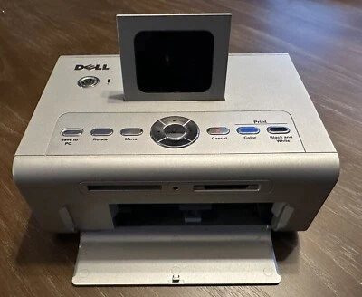 Dell Photo Printer 540 InkJet Color 2004 Untested Powers On - Image 1 of 4