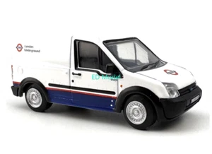 Mini furgoneta blanca BN 1:76 camión subterráneo de Londres modelo coche de metal fundido a presión - Imagen 1 de 5