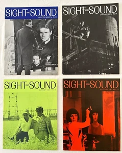 Sight And Sound 1967 Vol. 36, No. 1-4 Magazines - Picture 1 of 13