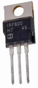 IRF820 - 2.5A 500V potencia MOSFET - 5 unidades - Imagen 1 de 1