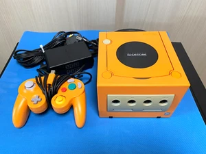 Nintendo GameCube GC Spice Orange Konsole Japanisch mit Controller - Bild 1 von 12