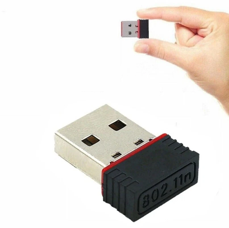 Antenna Nano Mini USB Wireless WiFi Chiavetta WI-FI penna 150 Mbps + GIFT - Immagine 1 di 1