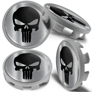 4 uds Compatible con tapas de llanta BMW tapacubos tapacubos 68 mm cráneo Punish - Imagen 1 de 5
