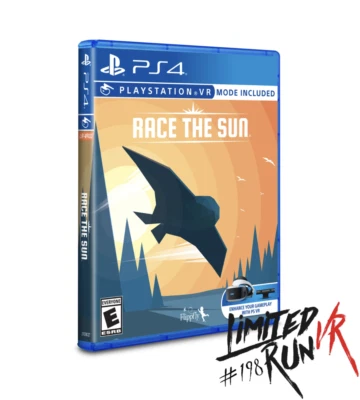Race The Sun + #355 Card PS4 PSVR Playstation 4 Limited Run #198 LRG Sealed - Image 1 of 4