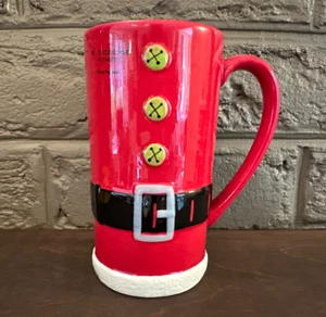 Santa Claus Mug St Nicholas Square Tall Belt Christmas HoHoHo New Coffee Holiday - Picture 1 of 12