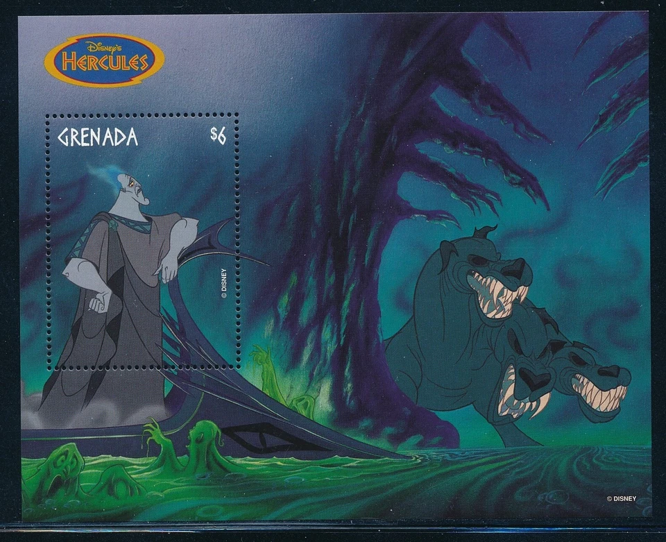 Disney Grenada - Souvenir Sheet Hercules MNH  #2758  (1998) - Image 1 of 1