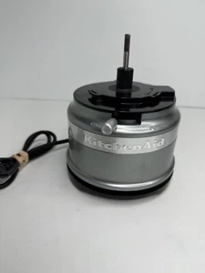KitchenAid KFC3516CU Lebensmittelzerkleinerer für 3,5 Tassen Silber Ersatzboden 2 Geschwindigkeiten Motor - Bild 1 von 3