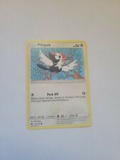 Pikipek 163/214 Pokemon Lost Thunder Common Colorless LP Used See Pictures