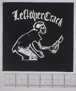 LEFTOVER CRACK Patch DIY Punk Crust MDC Oi Polloi Operation Ivy Filth Anti-flag - Picture 1 of 1