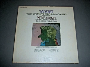 Mozart Six Concertos For Piano and Orch 1974 RCA ARL3-0732 3LP Box VG+NM Serkin - Picture 1 of 4