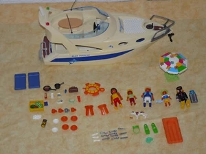 Playmobil Blue Marlin , Motoryacht ,Luxusyacht 3645 mit Aufbauanleitung ohne OVP - Bild 1 von 10
