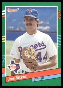 1991 Donruss #624 Joe Bitker - Texas Rangers - Rookie - Picture 1 of 2