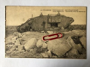 Zillebeke Flanders Belguim WW1 ‘Tanks Angostura Concreted Shelter Destroyed’ PC - Picture 1 of 2