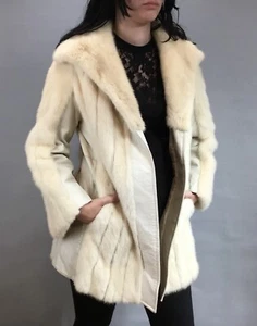 Mink Coat / Jacket SZ M - Picture 1 of 14