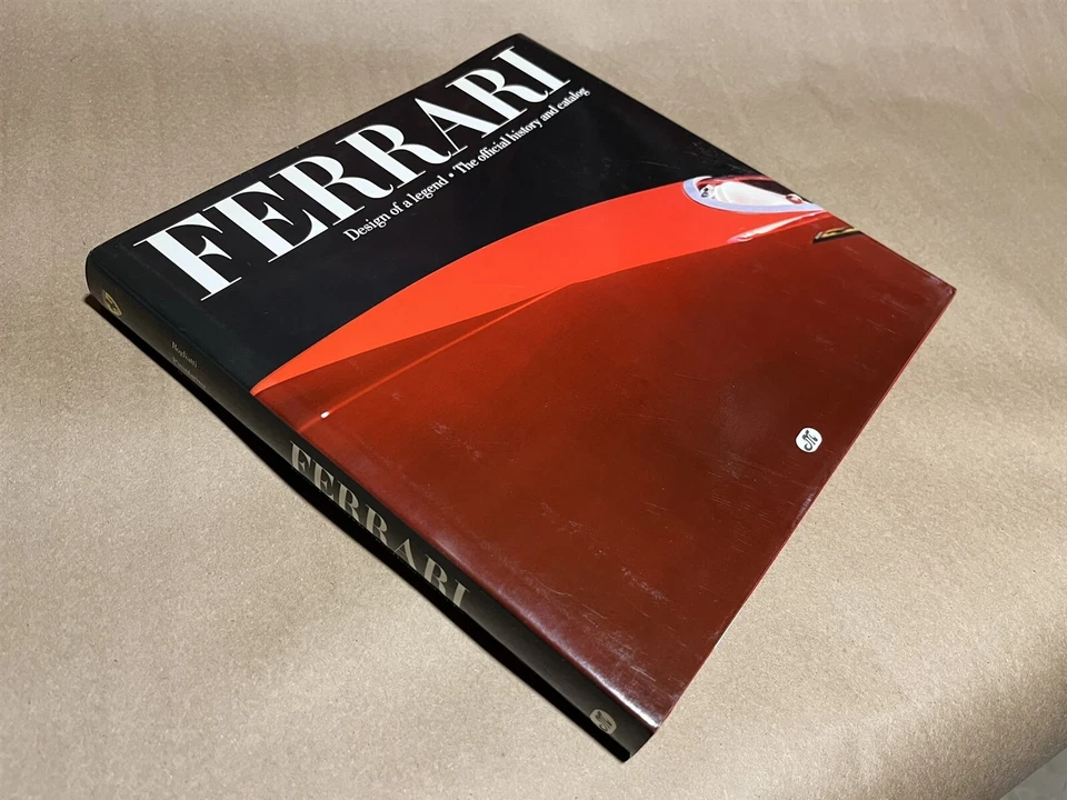 Book Ferrari Design of a Legend The Official History & Catalog 1990 - Image 1 of 1