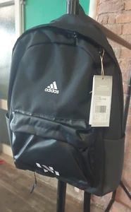 Adidas Bag Sports Padded Backpack in Black/White. Bag Shelf. - Picture 1 of 10