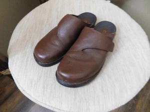 Connie Pantoletten 7,5 M braun Leder Obermaterial rutschfeste Sohle/Absätze guter Zustand - Bild 1 von 7