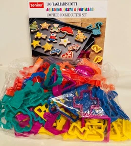 ZENKER 100-TEILIGES AUSSTECHFORMEN-SET - ENTHÄLT ZAHLEN & ALPHABET - NEU IM KARTON! - Bild 1 von 7