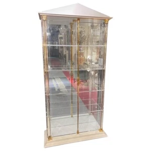 Q `Escaparate de Acrílico En Art Deco Estilo Con 2 Puertas, Derecha Y Izquierda - Imagen 1 de 8