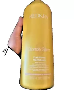 Redken Blonde Glam Conditioner Revitalisant 33.8 Oz ~ NEW - Picture 1 of 1