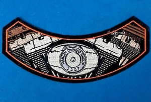 Harley-Davidson Hog Owners Group Embroidered Patch 2007 Rocker Hd Mc - Picture 1 of 6