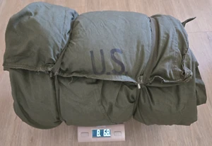 Koreakrieg US Army M-1949 M1949 ARTIC Federfüllung Berg Schlafsack Koffer - Bild 1 von 13