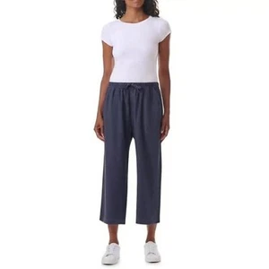 Neu mit Etikett herrliche kurze Damenhose weites Bein marineblau Größe Medium - Bild 1 von 1