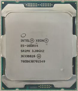 Intel Xeon e5-1660 v4 CPU processor sr2pk 8-core 3.20ghz 20mb flcga 2011-3 140w - Picture 1 of 4