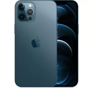 Apple iPhone 12 Pro Max A2342 Verizon Only 128GB Pacific Blue C - Picture 1 of 1