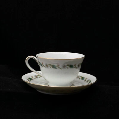 Tea Duo - Juego de tazas y platillos de colección Noritake 5029 Nippon Toki Shōwa período Modan Foto 1 de 4