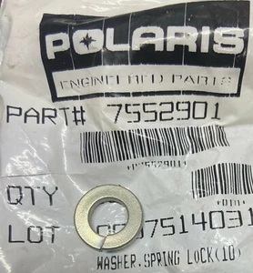 New Genuine OEM Polaris - Washer, Spring Lock - 7552901 - Picture 1 of 1
