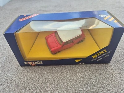 Corgi Vintage 1/36 Rosso 30TH Anniversario 1959-1989 Mini Auto Scatola C330/4 - Immagine 1 di 4