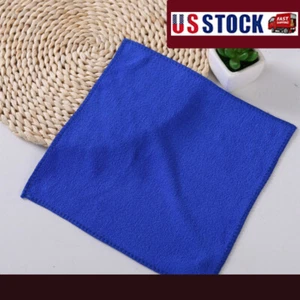 20 pack Microfiber Cleaning Cloth No-Scratch Rag Car Polishing Detailing Towel - Picture 1 of 4