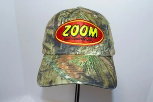 *NUEVO SIN ETIQUETAS* ZOOM CEBO COMPANY Mossy Oak Camo Adj Gorra/Sombrero... OSFM... Correa trasera verde - Imagen 1 de 6