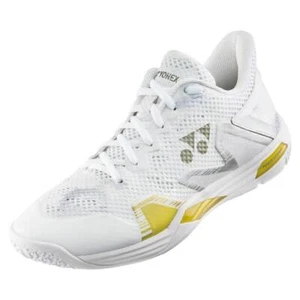 Yonex Power Cushion Eclipsion Z3 Men's Indoor Court Shoe (White/Gold) - Picture 1 of 2