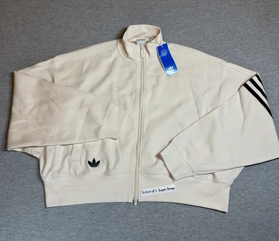Adidas Neu Classics Track Top Wonder White Women’s Size Small IB7316 BNWT $90 - Image 1 of 4