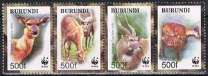Burundi postfris 2004 MNH 1867-1870 - WWF / Animals (161) - Bild 1 von 1