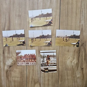 VINTAGE 1970er SET MEXIKANISCH-AMERIKANISCHE MITTELSCHULE CHEERLEADER FOTOS - Bild 1 von 8