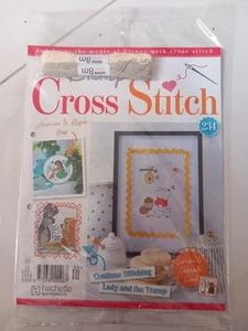 Disney Cross Stitch #234, Free Thread To Continue Stitching Lady And The Tramp - Picture 1 of 1
