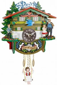 Black Forest Clock Swiss House TU 503 SQ NEW - Picture 1 of 1
