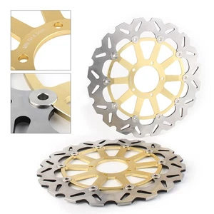 Front Brake Disc Rotors Fit Ducati MULTISTRADA ENDURO 1200 & MONSTER 796 1100 - Imagen 1 de 13