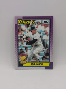 Bob Geren 1990 Topps #536 New York Yankees - Picture 1 of 2