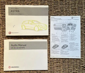 VAUXHALL ASTRA (2001 - 2005) OWNERS MANUAL PACK - HANDBOOK ORIGINAL - Picture 1 of 5
